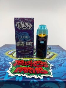 WAVY EXTRACTS 2 GRAM FLIP PREMIUM LIVE RESIN + LIQUID DIAMONDS