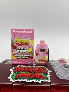 NEW BACK PACK BOYZ 2 GRAM MELTED DIAMONDS LIVE RESIN DISPOSABLES
