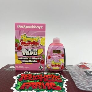 NEW BACK PACK BOYZ 2 GRAM MELTED DIAMONDS LIVE RESIN DISPOSABLES